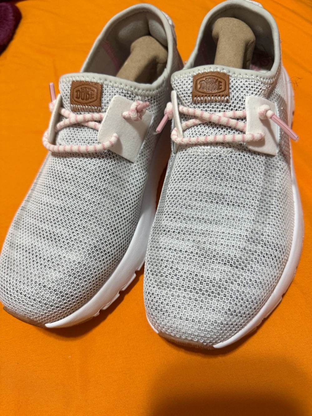 HEYDUDE Sirocco Women's Stretch Sox - Comfortable Slip on Shoes size 7